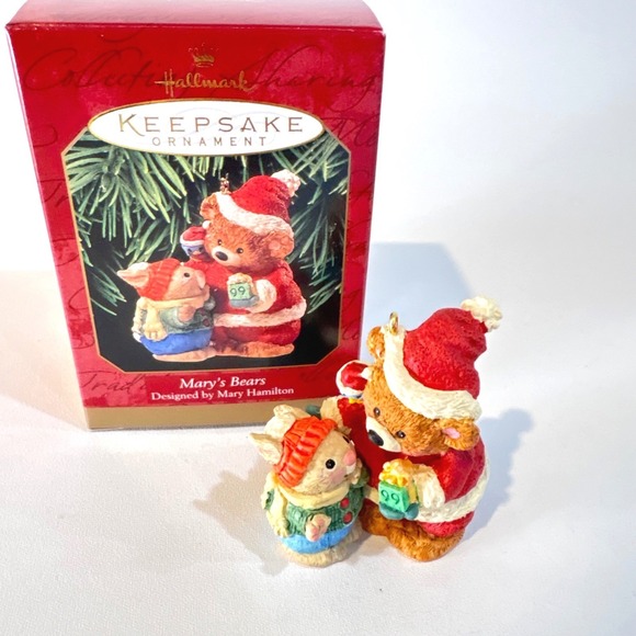 Hallmark Other - Hallmark Keepsake Ornament 1999 Marys Bears Santa Bear Christmas QX6417 Boxed